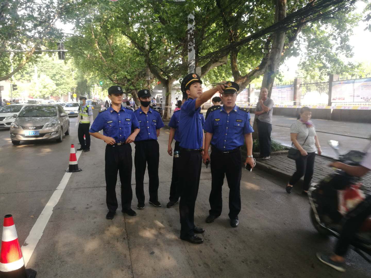 区城管局圆满完成特殊时期高考保障工作